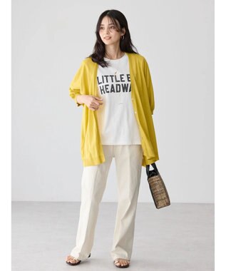 AMERICAN HOLIC ＵＶカットポンチョニットカーディガン Yellow