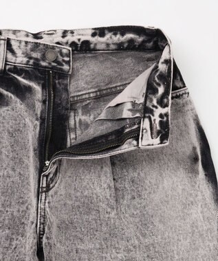 GRACE CONTINENTAL タイダイコクーンデニムパンツ ピンク