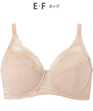 Wing ブラジャー 汗のベタつきや不快感を軽減 背中すっきり 自然なまる胸メイク 【夏のうすかるブラ】 フルカップブラ 春 夏 KB2173 ウイング／ワコール ベージュ