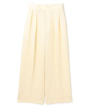 uncrave ドレープツイル ワイドパンツ エクリュ