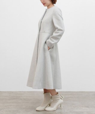 TOCCA 【消臭】RHYTHMIC PACE 千鳥柄コート グレー系