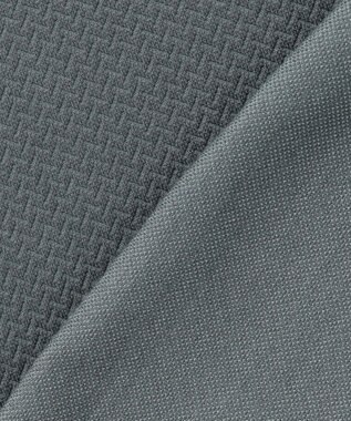 J.PRESS MEN お出かけシーンにも最適【J.PRESS PREMIUM JERSEY】ジャガードリンクス コンビパーカー グレー系