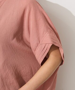 CRAFT STANDARD BOUTIQUE ヴィンテージボイルミルフィーユチュニック Pink