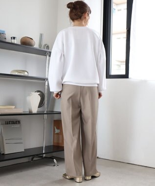 AMERICAN HOLIC 袖タックポンチプルオーバー Off White