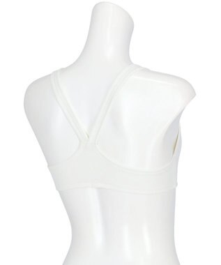 Wing ジュニア スポーツブラ 通気性がよい 【STEP2～3 まるみをおびてきた胸に】 小学生 中学生 高校生 ハーフトップ ノンワイヤーブラ RB6633 ウイング／ワコール アイボリー