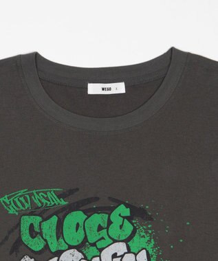 WEGO 【ユニセックス着用ITEM/MLサイズ展開】グラフィックBIGノースリーブ 柄6