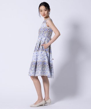TOCCA 【洗える・消臭】SPRING GARLAND ドレス ブルー系7