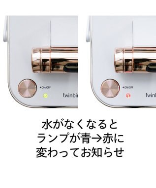 YAMATO テーブル＆キッチン 【TWINBIRD】フェイススチーマー  ホワイト  SH-2787PW ホワイト