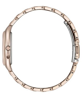 CITIZEN 【xC】柔らかなフォルムのトノー型電波時計 サクラカラー ES9395-53A サクラ色
