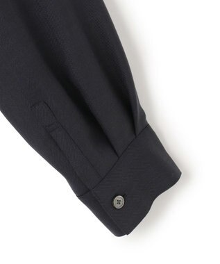 23区 L 【洗える】TWビエラ シャツワンピース ネイビー系