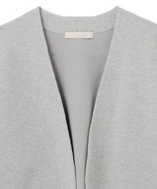 UNFILO スポンジニット カーディガン グレー