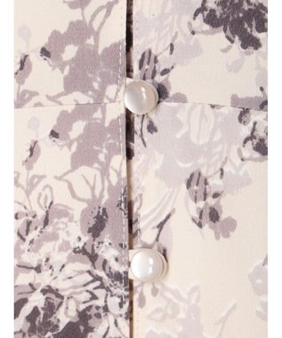 Maison de FLEUR フラワープリントワンピース Pink Beige