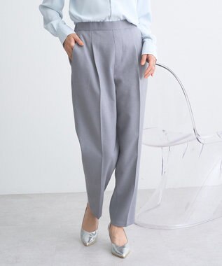 earth music&ecology テーパードパンツ Gray Mixture