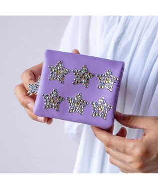 tsumori chisato CARRY きら星スター ミニ財布財布 2つ折り財布