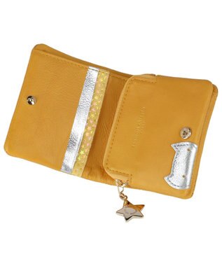 tsumori chisato CARRY きら星スター ミニ財布財布 2つ折り財布 イエロー