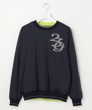 23区GOLF  【MEN】リバーシブルニット 防風裏地 2WAY ネイビー系1