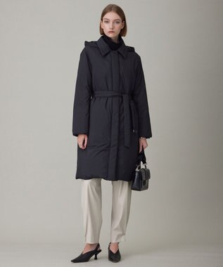 ICB 【WEB&一部店舗限定】ADSダウン ステンカラーコート ブラック系