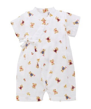 MIKI HOUSE HOT BISCUITS 【ミキハウス】【50-80cm】甚平オール