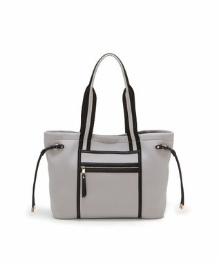 TOPKAPI 【新色追加】【TREASURE TOPKAPI】ネオプレン フロントポケット 2way トートバッグ グレー