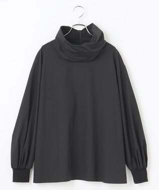 #Newans リラックスフィットタートルネックブラウス ブラック