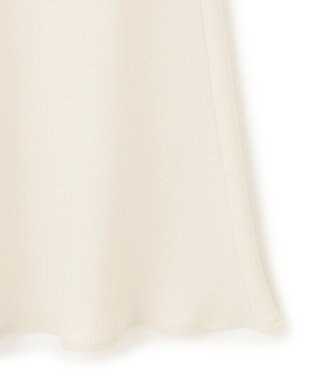 23区 【吸水速乾/防シワ】ジョーゼットサテン ナロー スカート ベージュ系