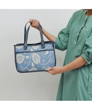 UNBILLION cachecache 刺繍パーテーショントートバッグ