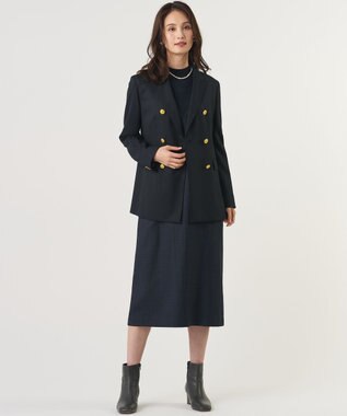 J.PRESS LADIES ランダムパール マグネット ネックレス シルバー系