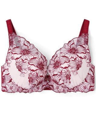 San-ai Resort（三愛水着楽園） エレガントコレクション【2409】単品ブラEFGカップ 【northerly】 ボルドー