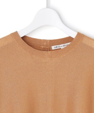 23区 【先行予約】シャイニーシアー ドルマン ニット キャメル系