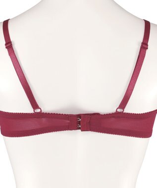 San-ai Resort（三愛水着楽園） 【WEB限定】【プチプラブラセット】純欲カラーヌーディーレーシーストリングブラ＆ショーツセット 【northerly】 ボルドー