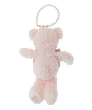 Maison de FLEUR 【限定カラーあり】リボンベアチャーム Pink