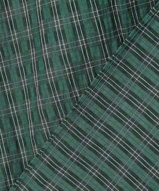 J.PRESS MEN 【こだわりの逸品】シアージャカードチェック シャツ / B.D. グリーン系3