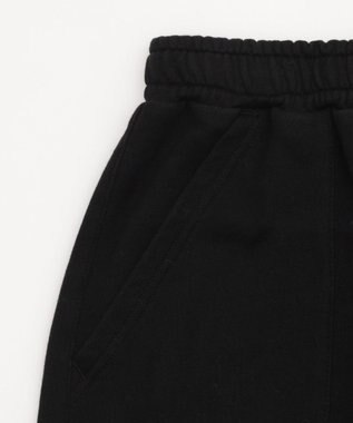 WEGO 【ウエストゴム】リボンカーゴスウェットパンツ ブラック