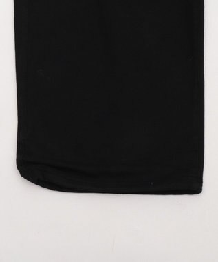 WEGO 【ウエストゴム】リボンカーゴスウェットパンツ ブラック