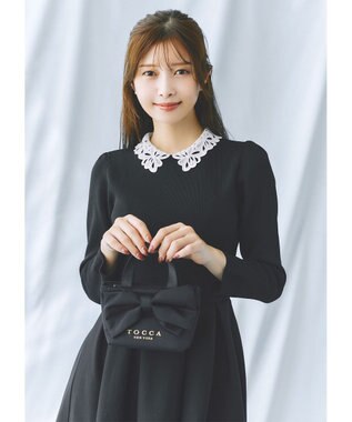 TOCCA MY LADY KNIT DRESS ニットドレス ブラック系