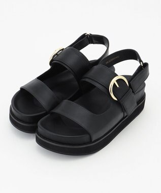  バックル フッドベッド サンダル