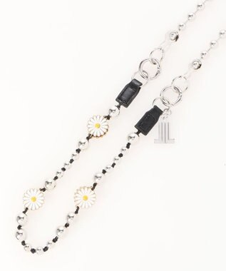 LANVIN en Bleu ジュエル スマホストラップ ブラック