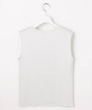 J.PRESS LADIES FINE COTTON SLEEVELESS タンクトップ シルバー系