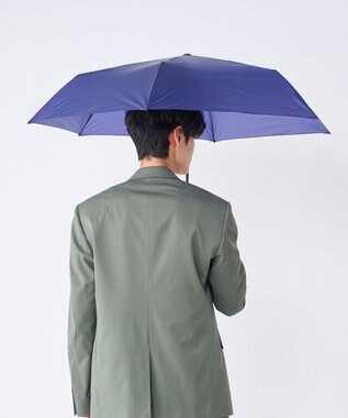 MOONBAT Magical tech(マジカルテック) 超軽量 自動開閉傘 215g 58cm 大きめ UV ネイビーブルー