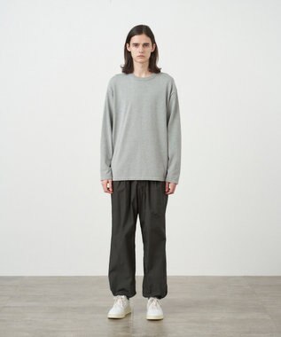 ATON KYOTO TSURIZOME COTTON | パラシュートパンツ - UNISEX CHARCOAL GRAY