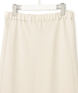 23区 【吸水速乾/防シワ】ジョーゼットサテン ナロー スカート ベージュ系