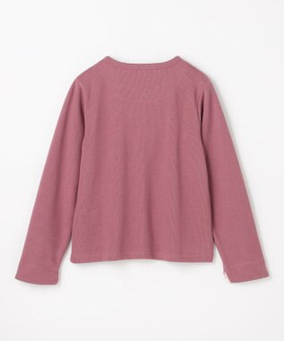 ANY KIDS まいにちスナップカーディガン ピンク