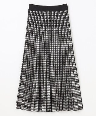 ANY L 【ウエストゴム/洗濯機可能】ハンドトゥースセットアップ ブラック×オフ