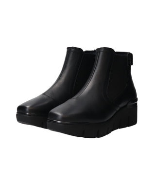 INTER-CHAUSSURES 【BUSSOLA】サイドゴアレザーショートブーツ