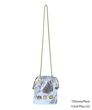 Green Parks トイストーリー／メタリック巾着ポシェット Light Blue