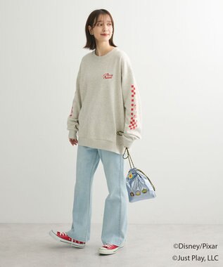 Green Parks トイストーリー／メタリック巾着ポシェット Light Blue