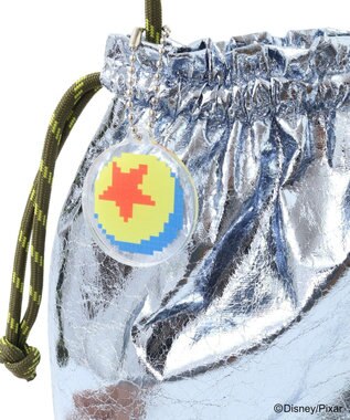 Green Parks トイストーリー／メタリック巾着ポシェット Light Blue