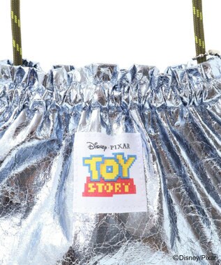 Green Parks トイストーリー／メタリック巾着ポシェット Light Blue