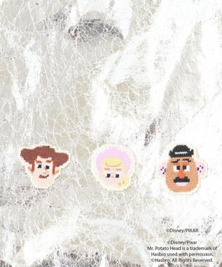 Green Parks トイストーリー／メタリック巾着ポシェット Silver