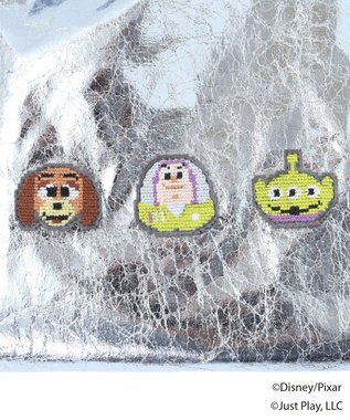 Green Parks トイストーリー／メタリック巾着ポシェット Light Blue